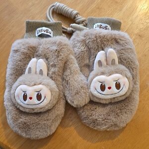 PopMart Labubu Mittens - Holiday